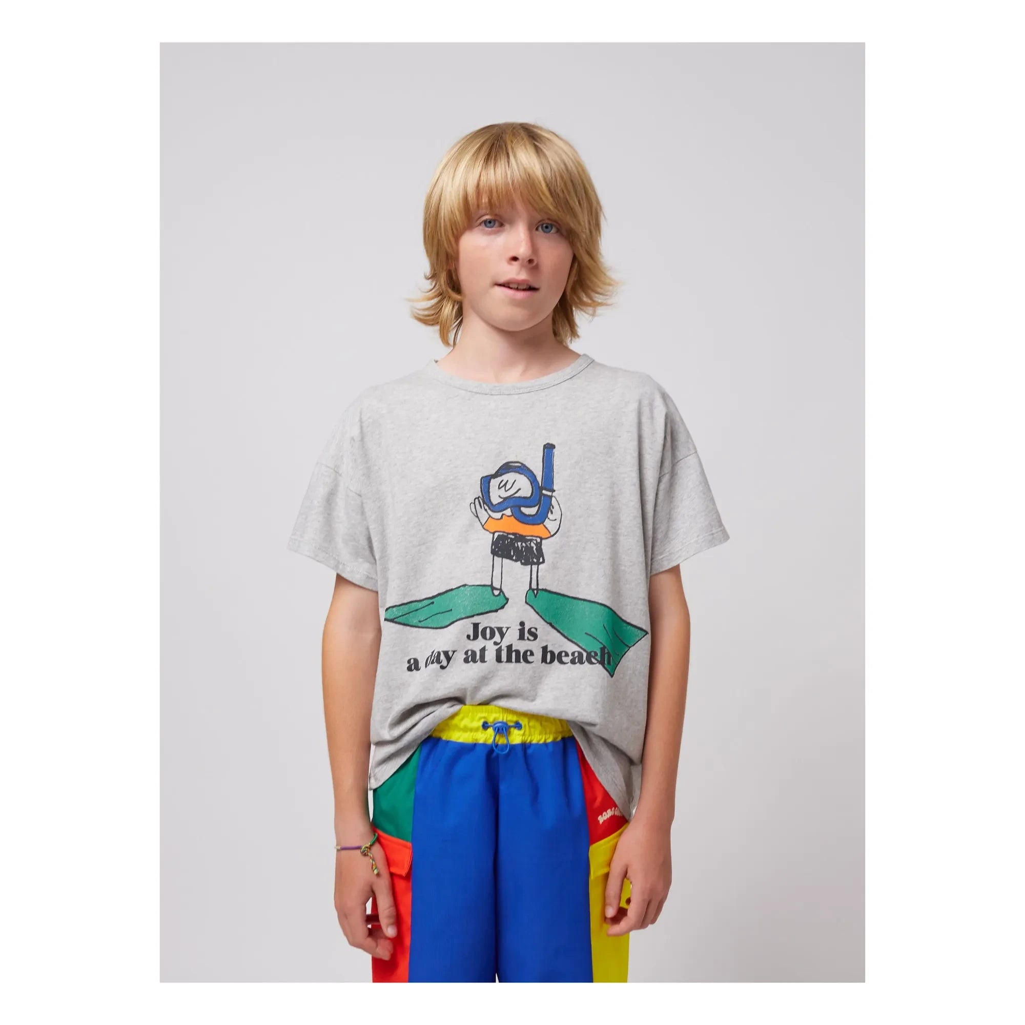 Bobo Choses - Colour-Block-Badeshorts | Blau