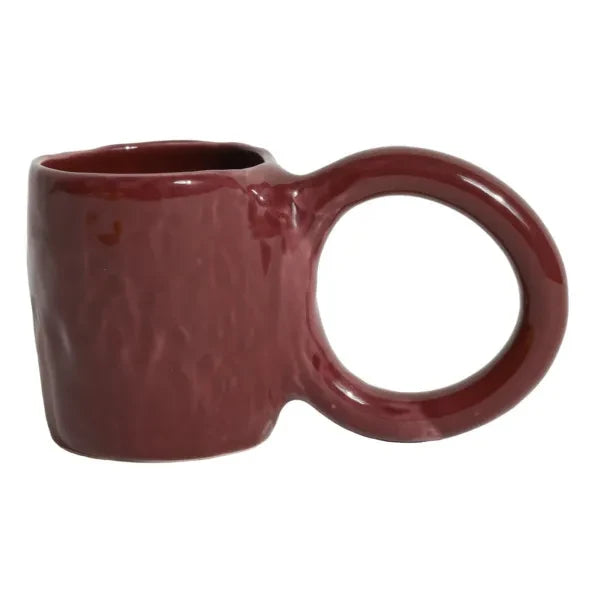 Kleine Fritteuse - Donut Tasse - Pia Chevalier | Burgund