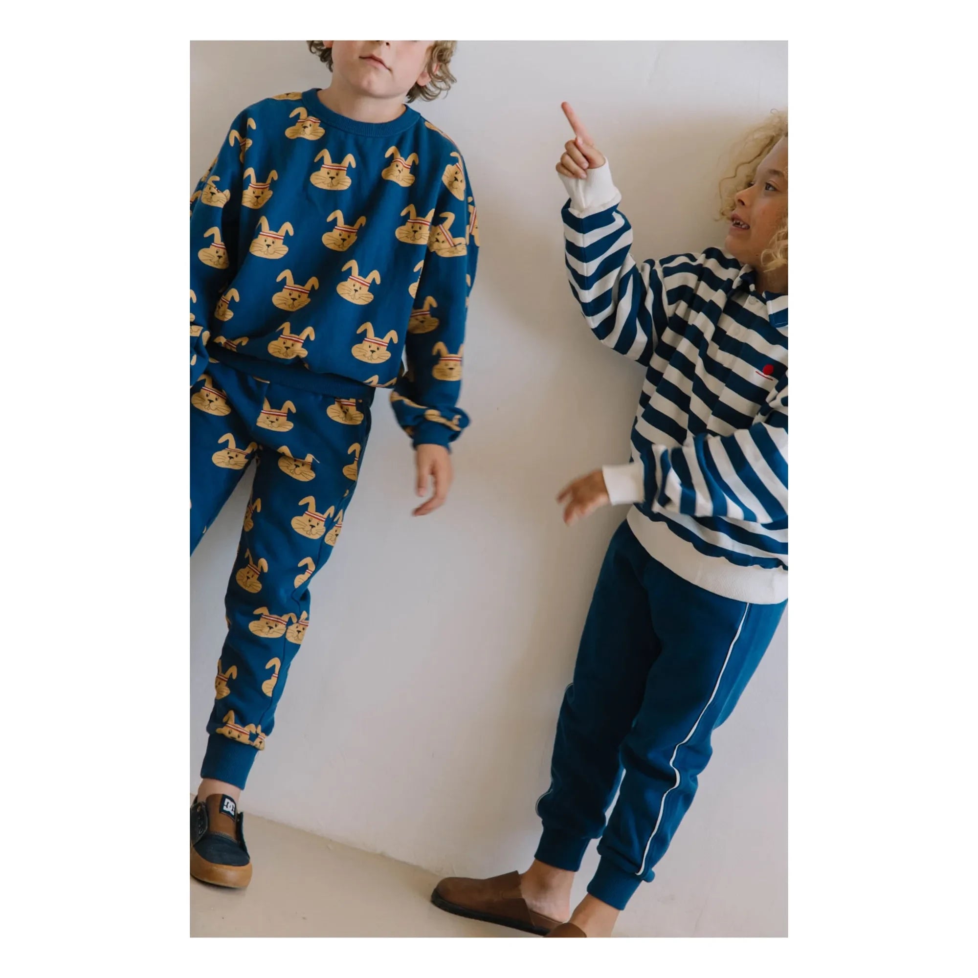 We Are Kids - Charles Lapins Bio-Baumwoll-Jogger | Blau