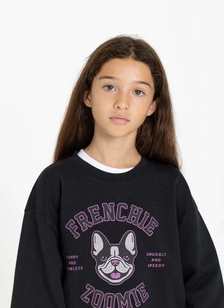 Finger in der Nase - Alma Sweatshirt | Schwarz