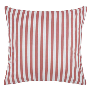 Nobodinoz - Kissenbezug Sheldon Stripes | Braun