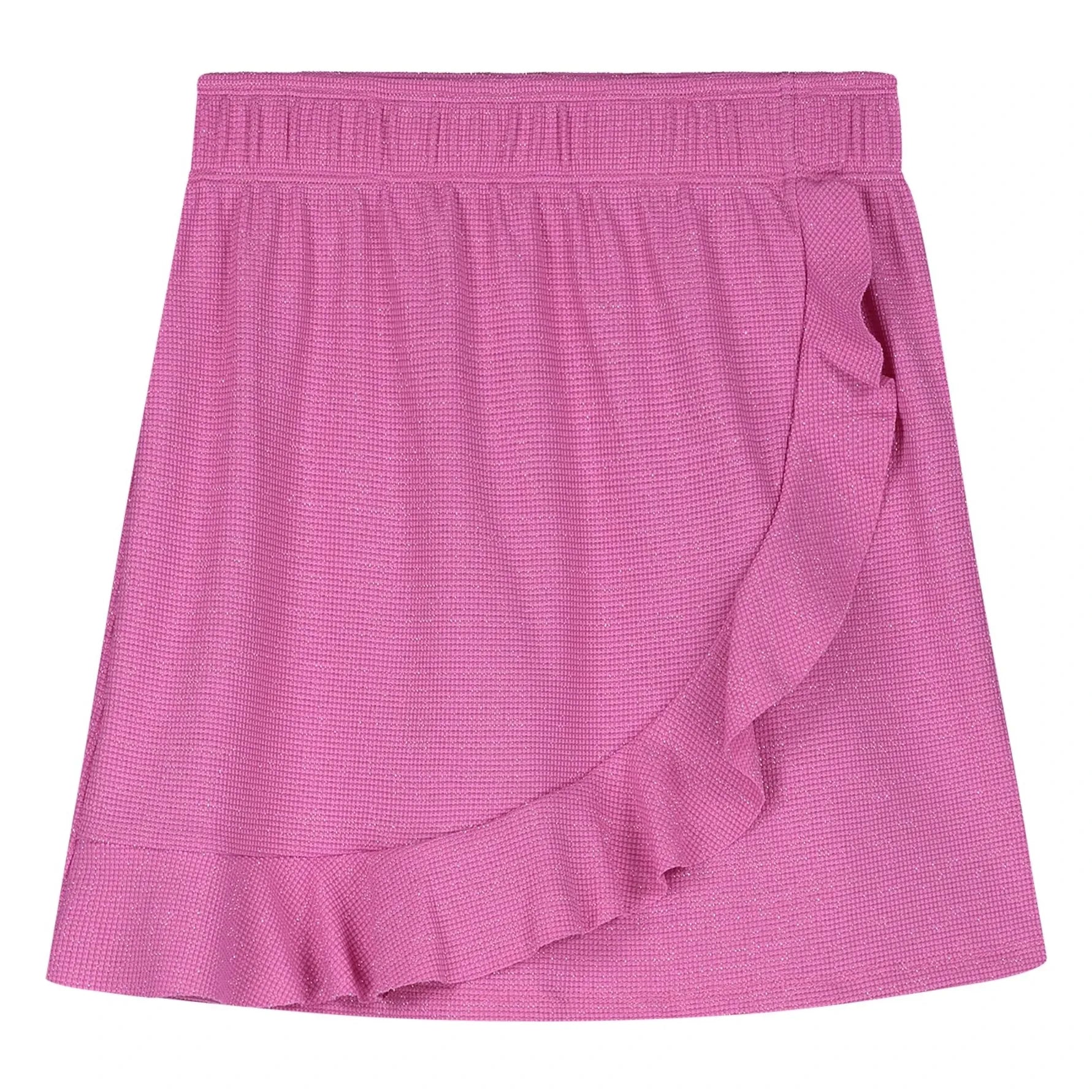 Beachlife - Lurex Badeanzugrock aus recycelten Fasern | Rosa