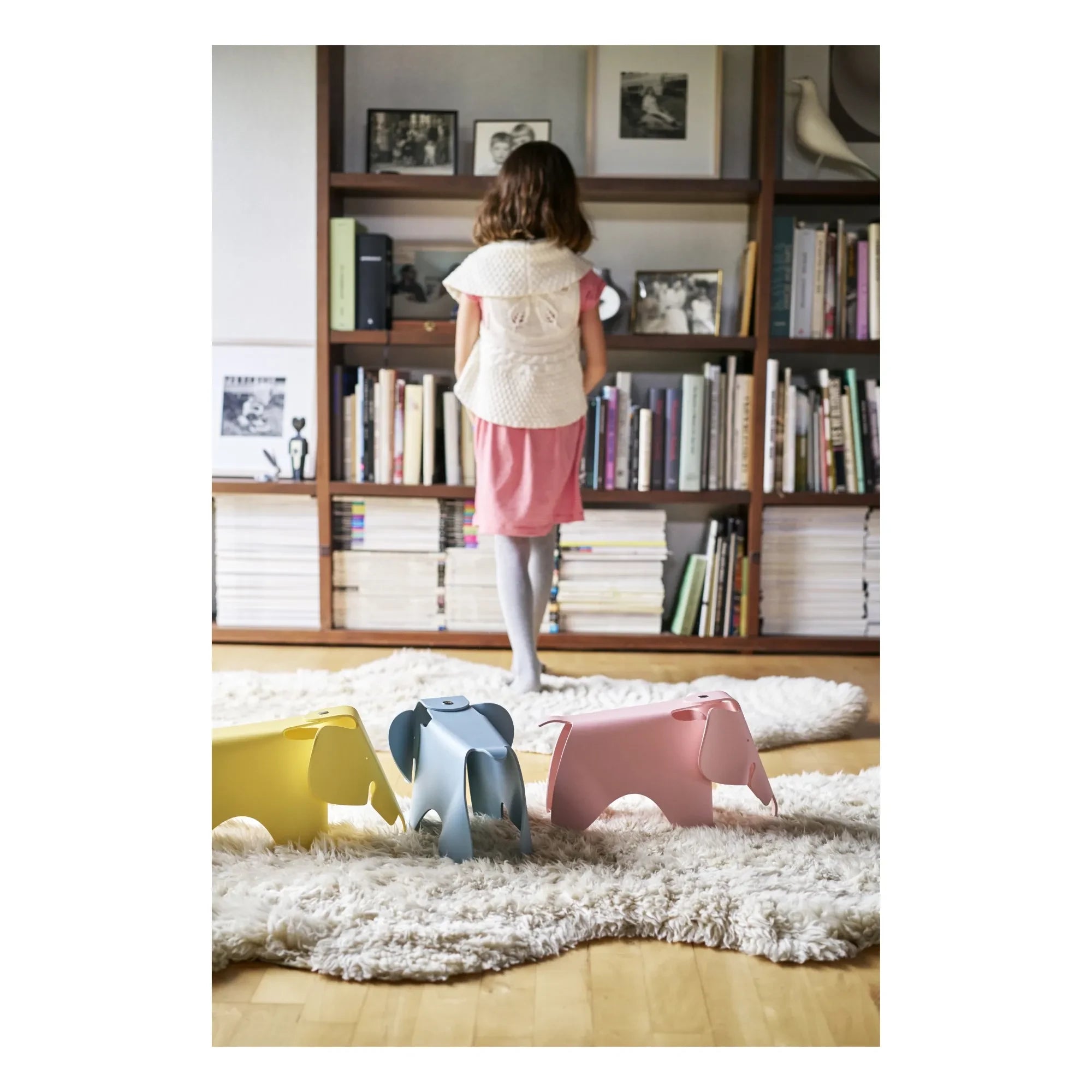Vitra - Eames Kleiner Elefant Hocker | Weiß