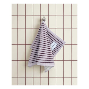 Maison Deux - Çizgili banyo havlusu | Leylak