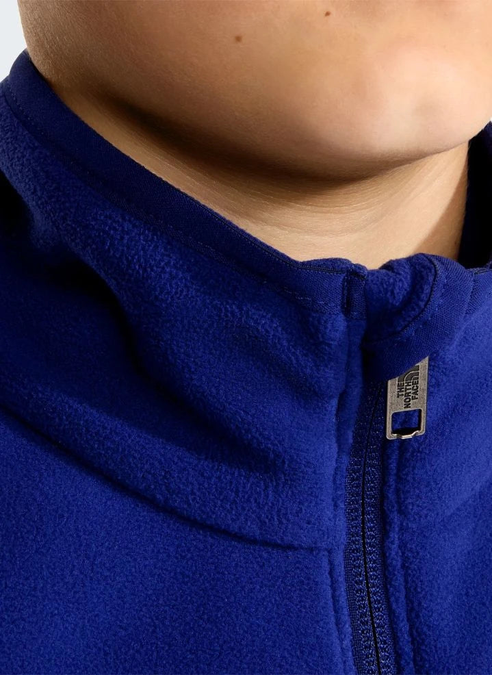 The North Face - Glacier Trucker Stil Kapuzenfleece | Königsblau