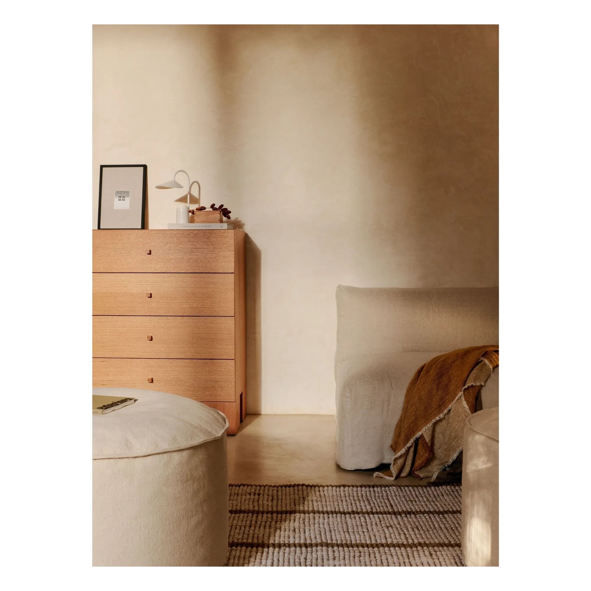 Ferm Living - Pouf Aun | Creme
