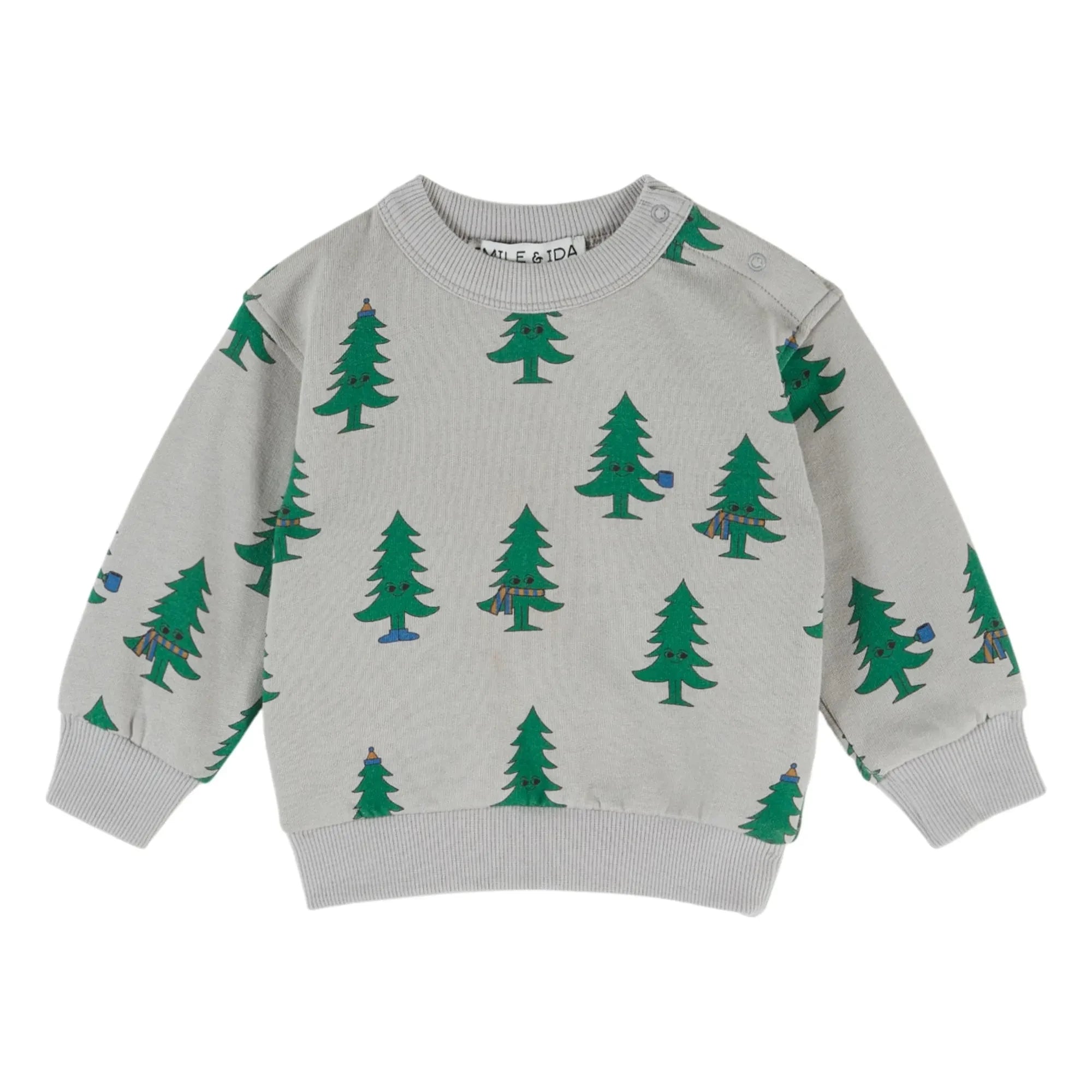 Emile et Ida - Fir Sweat Organik Pamuk | Gri