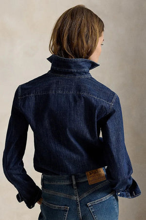 Polo Ralph Lauren kadın denim gömlek