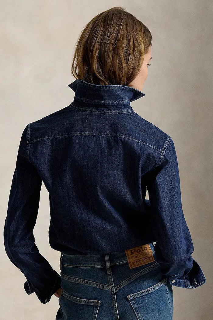 Polo Ralph Lauren kadın denim gömlek