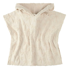 Petit Lem - Bio-Baumwolle Palm Beach Poncho | Beige