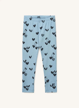 Liewood - Leggings mit Herzen aus organischer Baumwolle | Blau