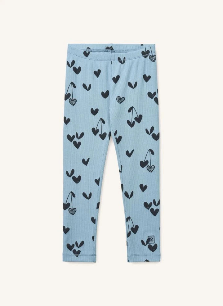 Liewood - Leggings mit Herzen aus organischer Baumwolle | Blau