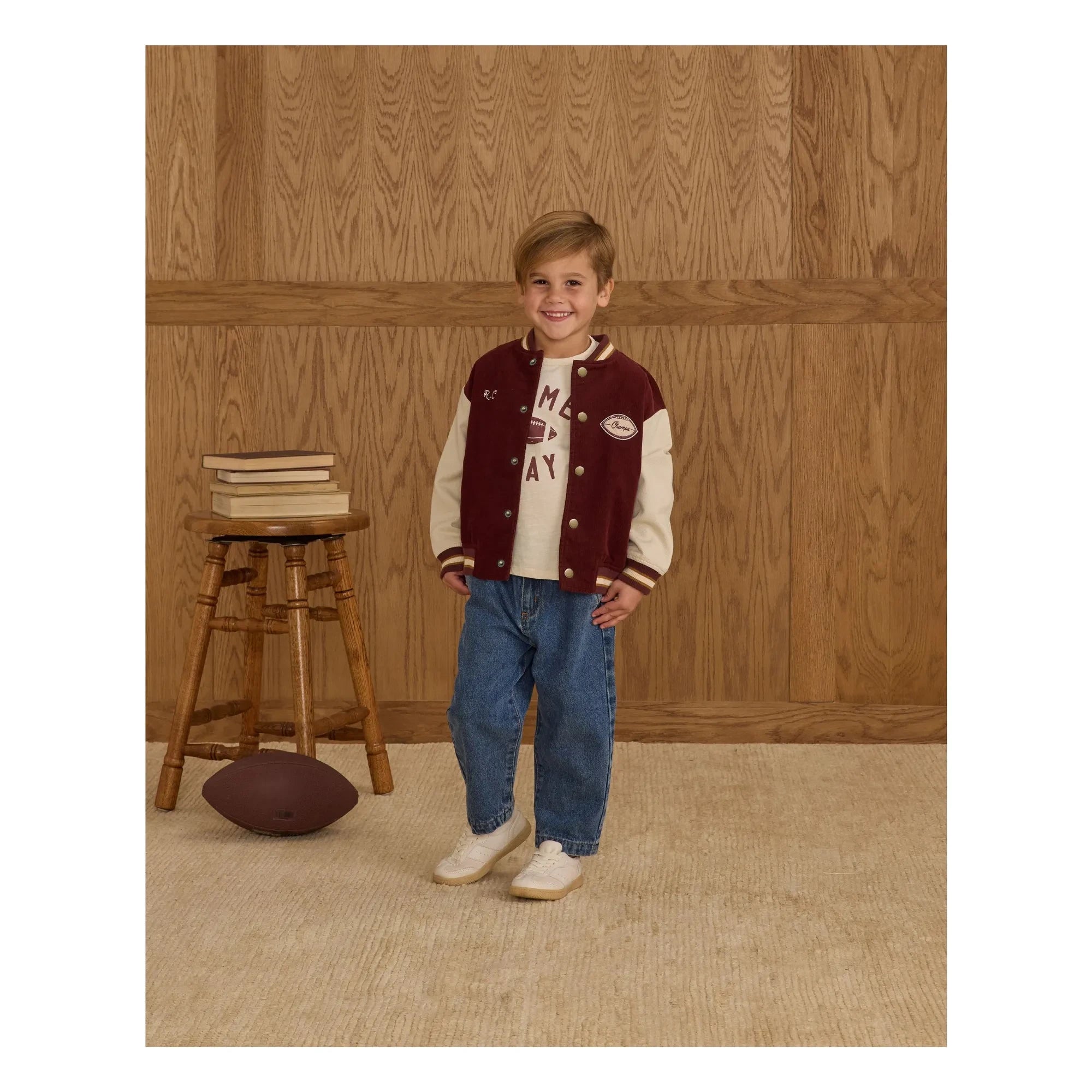 Rylee + Cru – Cardiff Varsity Bomberjacke | Edge