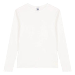 Petit Bateau - Das ikonische Langarmshirt - Damenkollektion | Weiß