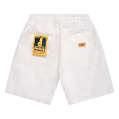 Service Works - Canvas Chef Bio-Baumwoll-Shorts | Ecru