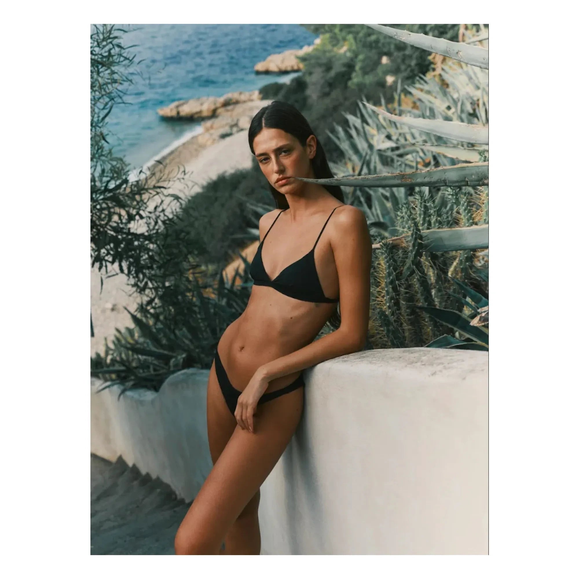 Vanessa Sposi - Triangel-Bikini-Oberteil | Black