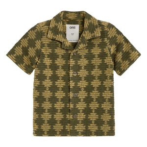 OAS - Forti Nicaro Hemd aus Frottee | Khaki