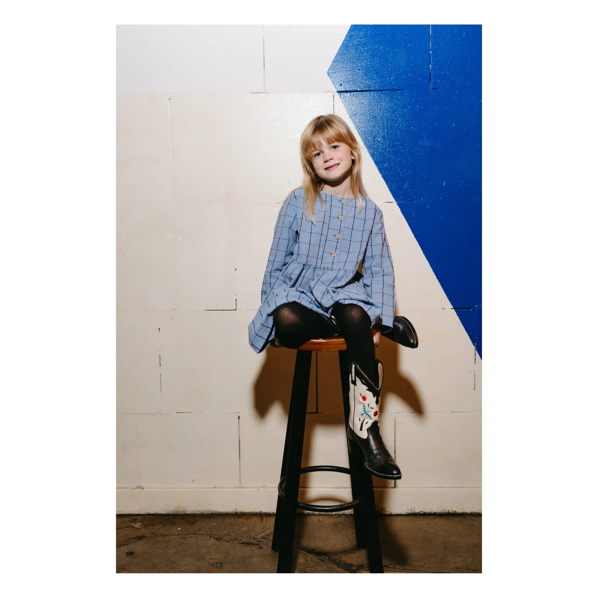 Bootstock - Bluebird Santiag Stiefel | Schwarz