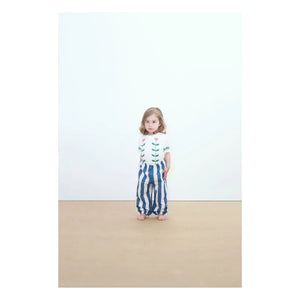 Tinycottons - Body Roses Bio-Baumwolle | Weiß