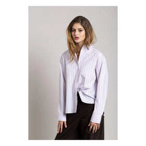 Smallable Woman - Kanel Gestreiftes Hemd | Lila