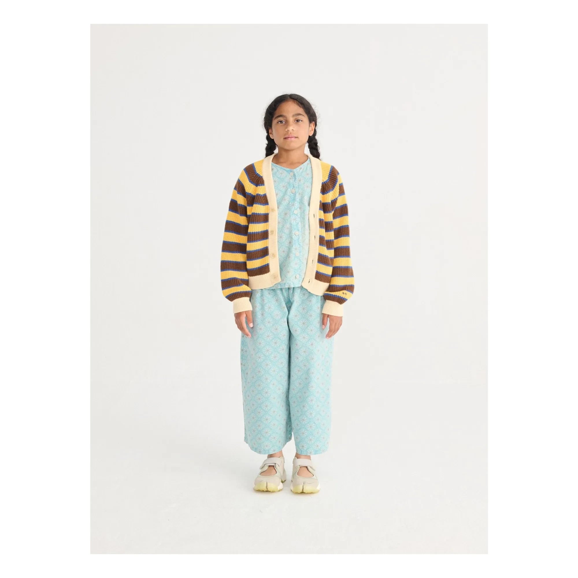 Bobo Choses - Bio-Baumwoll Daisy Shorts | Hellblau