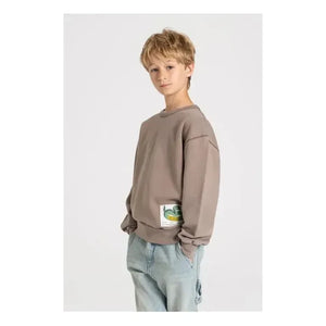 Finger in the nose - Blow Bio-Baumwolle Sweatshirt | Vision Braun