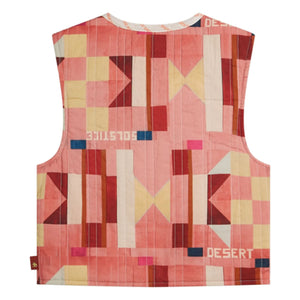 Scotch & Soda – Geometrische Wende-Weste | Rosa