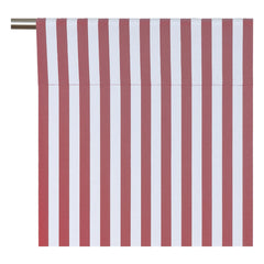 Nobodinoz - Wendy Stripes Baumwoll-Voile-Vorhang | Braun