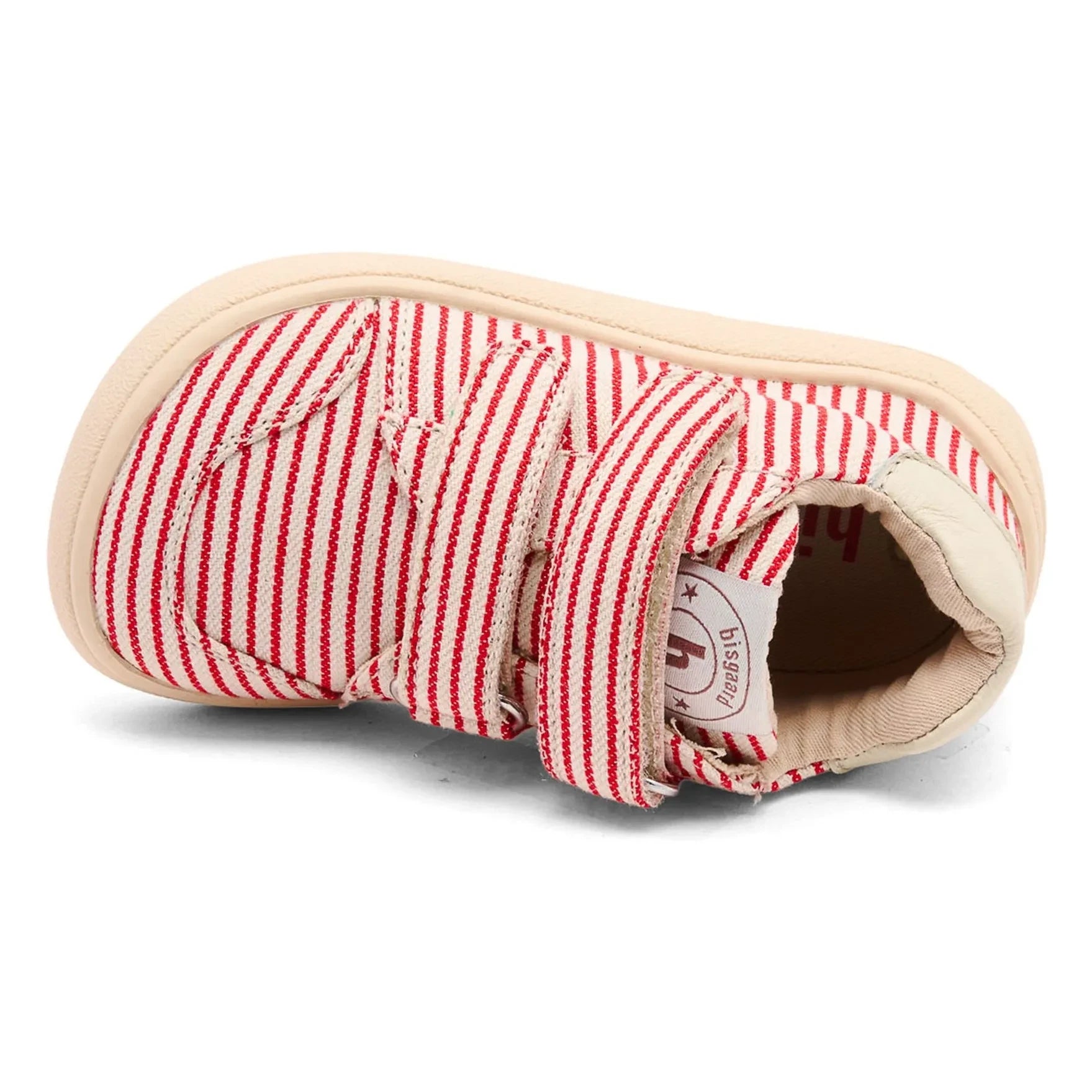 bisgaard - Gestreifte Kratz-Sneaker | Rot