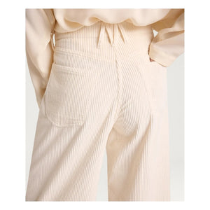 Momoni - Aoki Bis Pamuk Pantolon | Krem