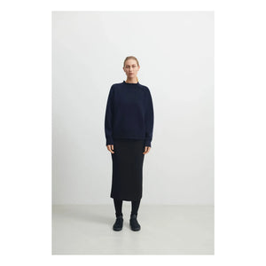 FUB - Pullover aus Merinowolle - Damenkollektion | Marineblau