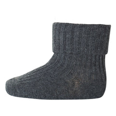 Mp Denmark - Ribana Baumwollsocken | Dunkelgrau