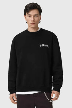Pamuklu sweatshirt AllSaints DESCENT