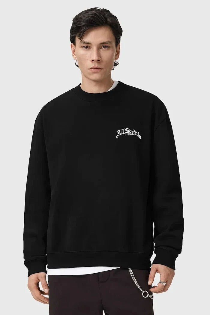 Pamuklu sweatshirt AllSaints DESCENT