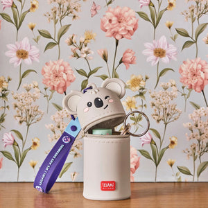 Legami - Koala-Münzbörse mit Schlüsselring - Mini Kawaii