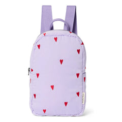 Studio Noos - Puffy Hearts Rucksack | Lila