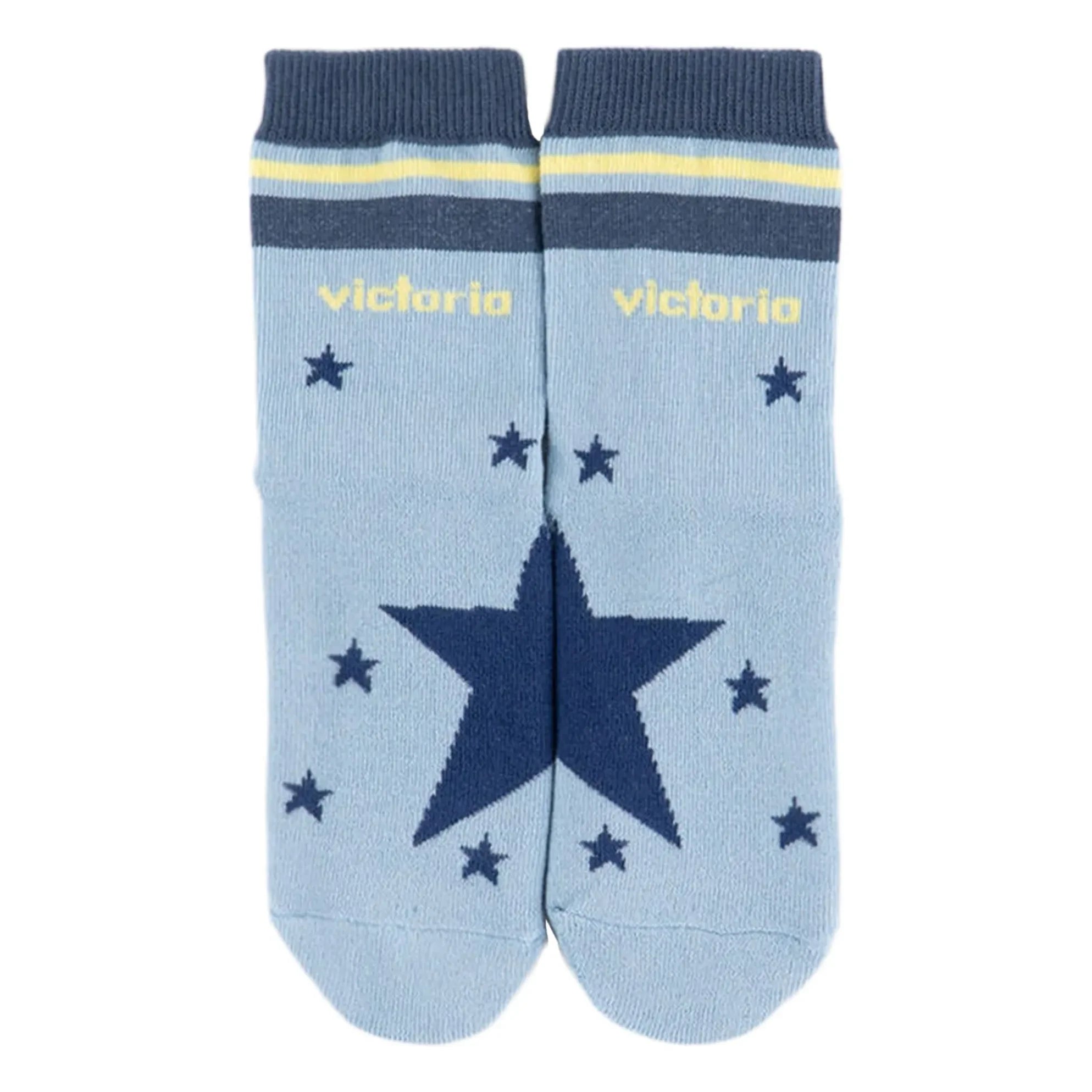 Victoria - Star Socken | Blau