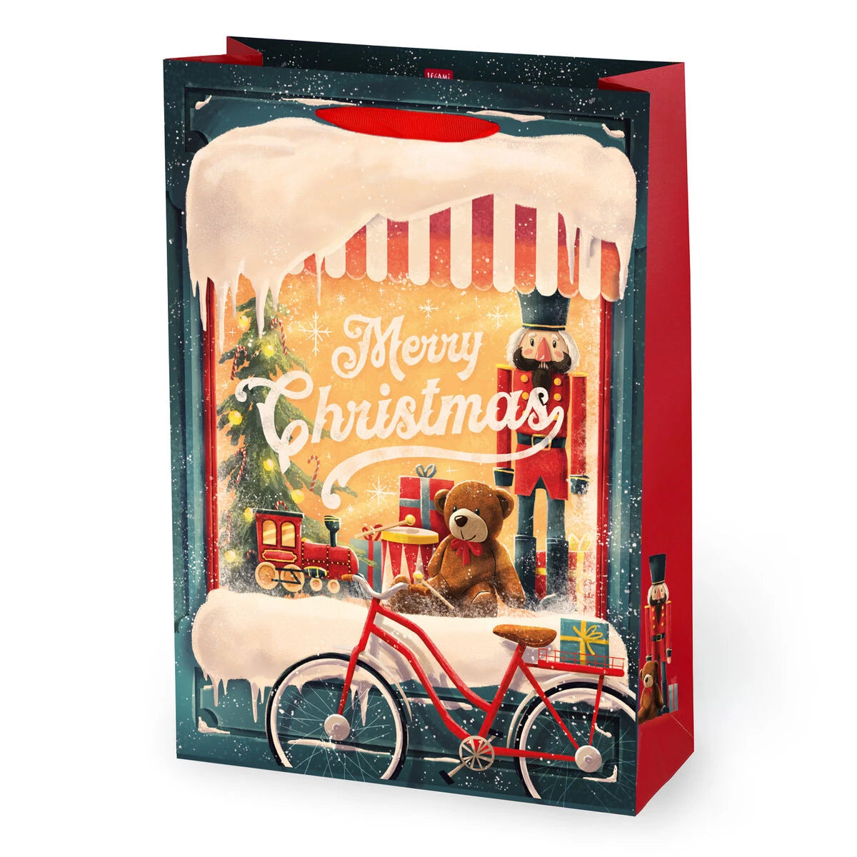 Legami - Weihnachtsfenster Weihnachtsgeschenk Tasche - X-Groß