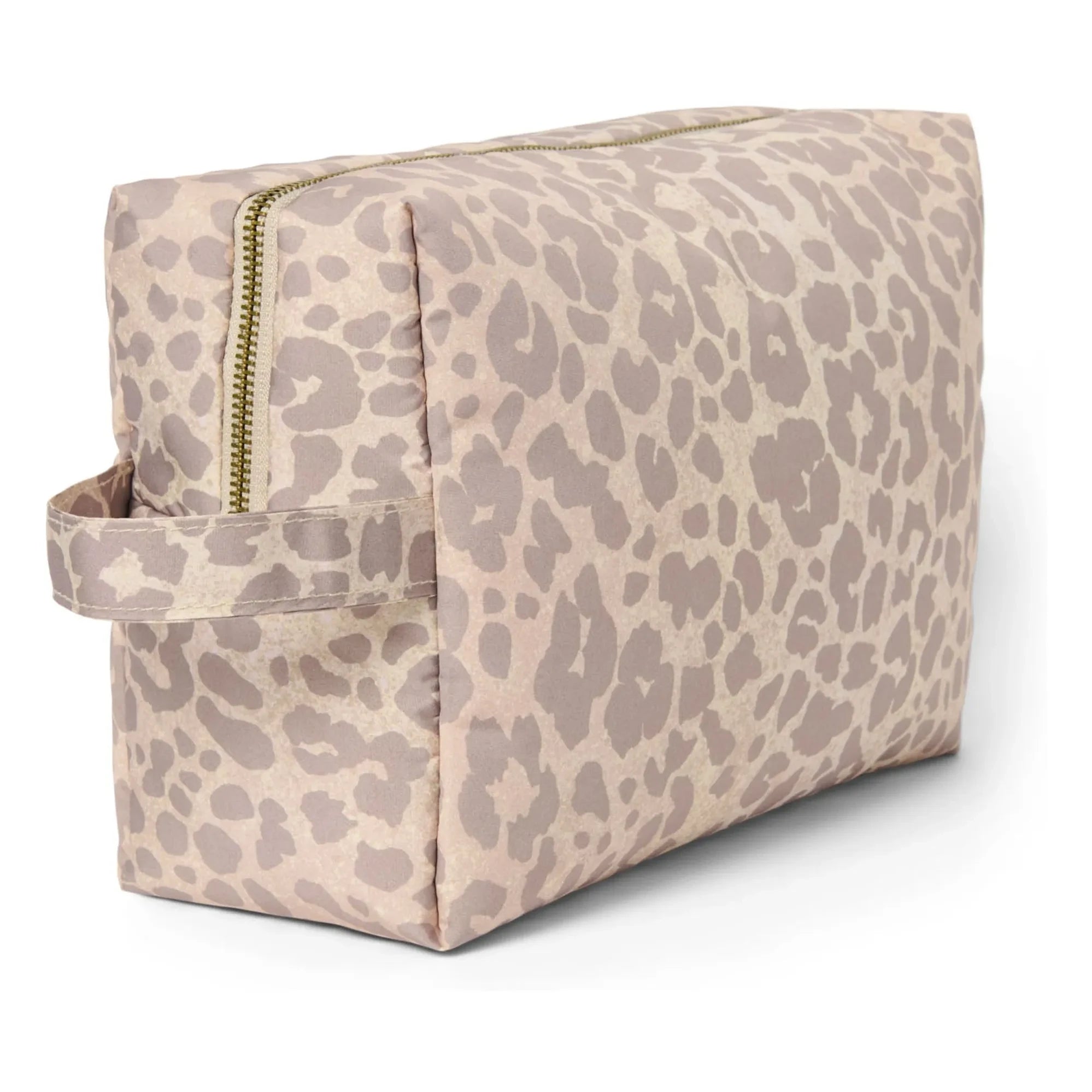 Studio Noos - Kosmetiktasche mit großem Leoparden-Relief | Beige