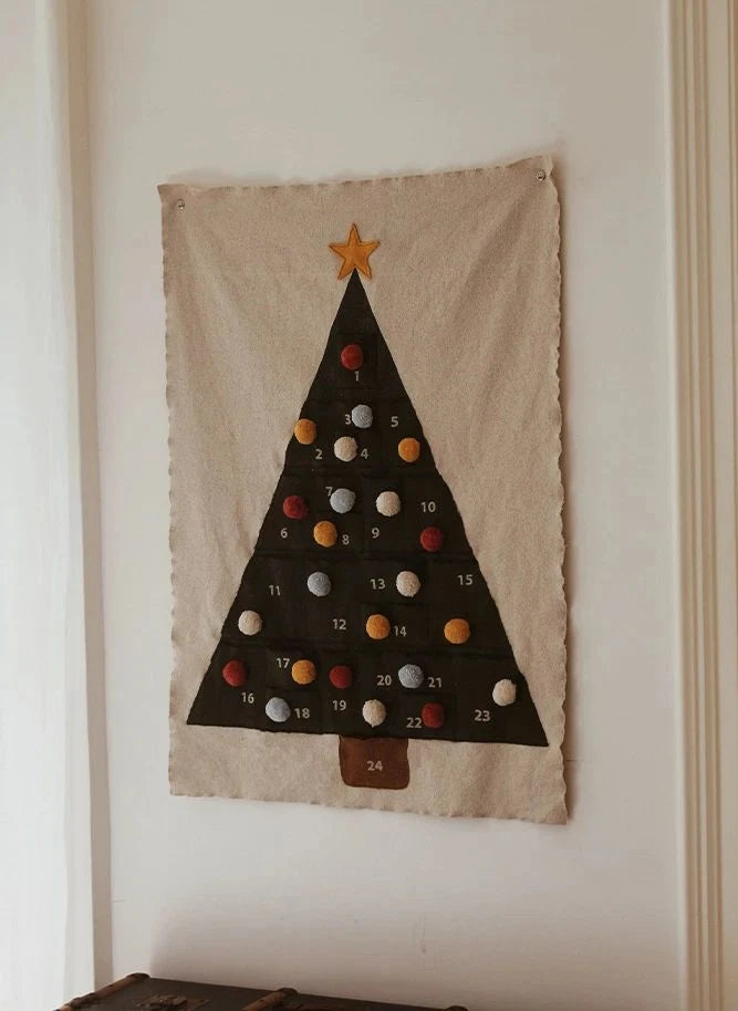 Lorena Canals - Weihnachtsbaum Adventskalender | Dunkelgrün