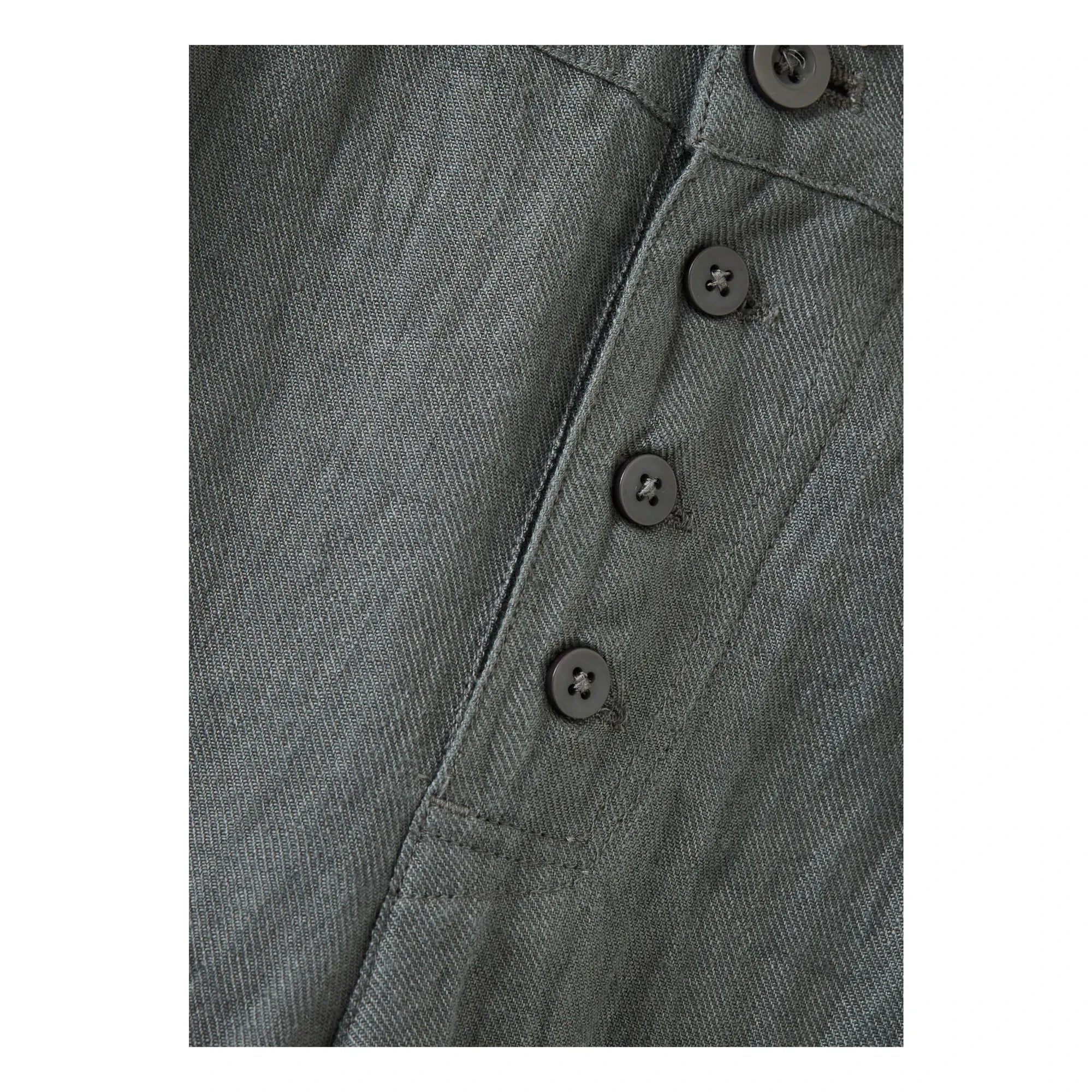 Karamell - Sullivan Leinenhose | Dunkelgrau