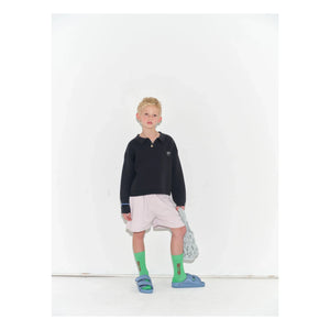 Main Story - Polopullover aus Bio-Baumwolle | Schwarz