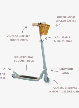 Banwood - Maxi Scooter | Türkisblau