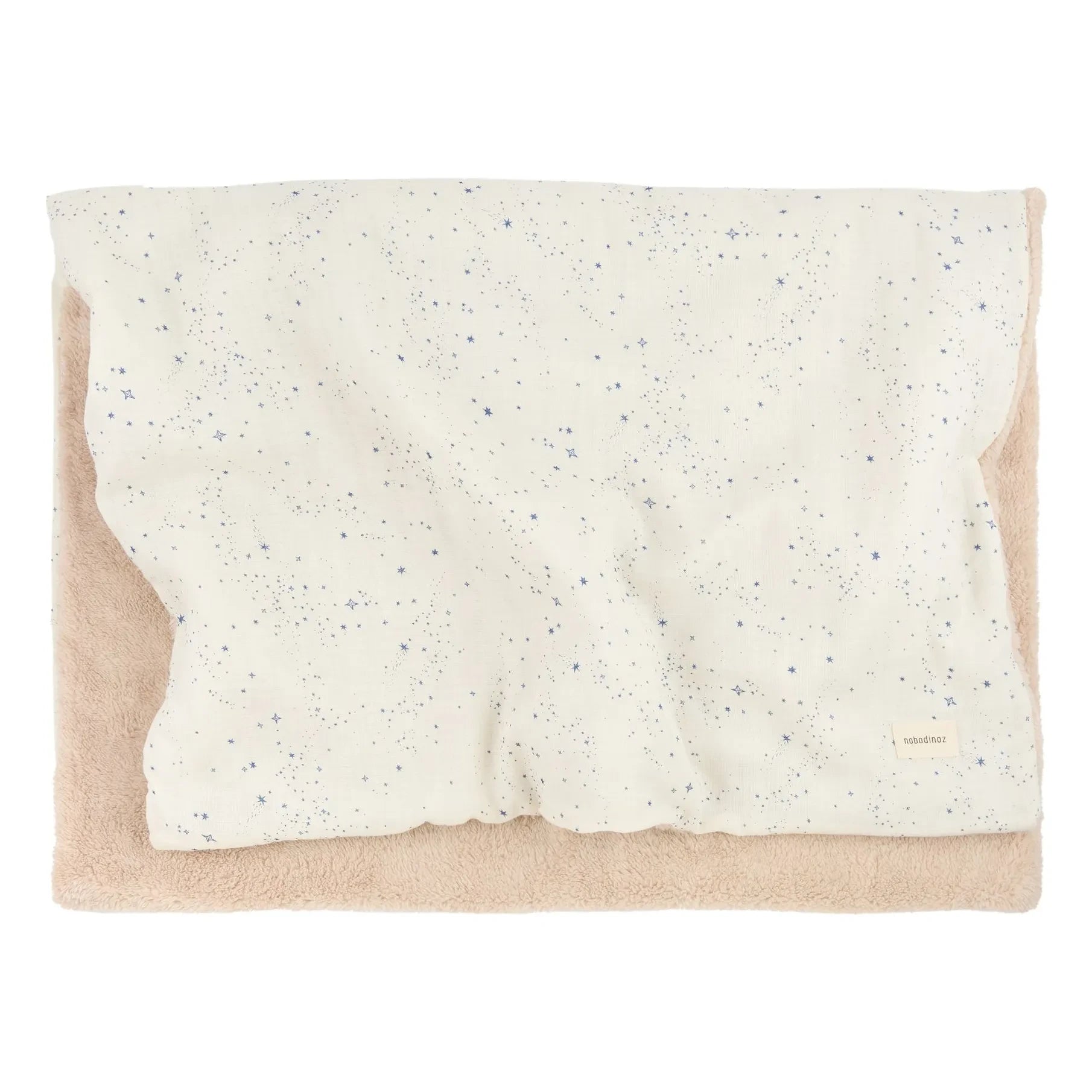 Nobodinoz - Wabi Sabi Milky Way Winterdecke | Blau