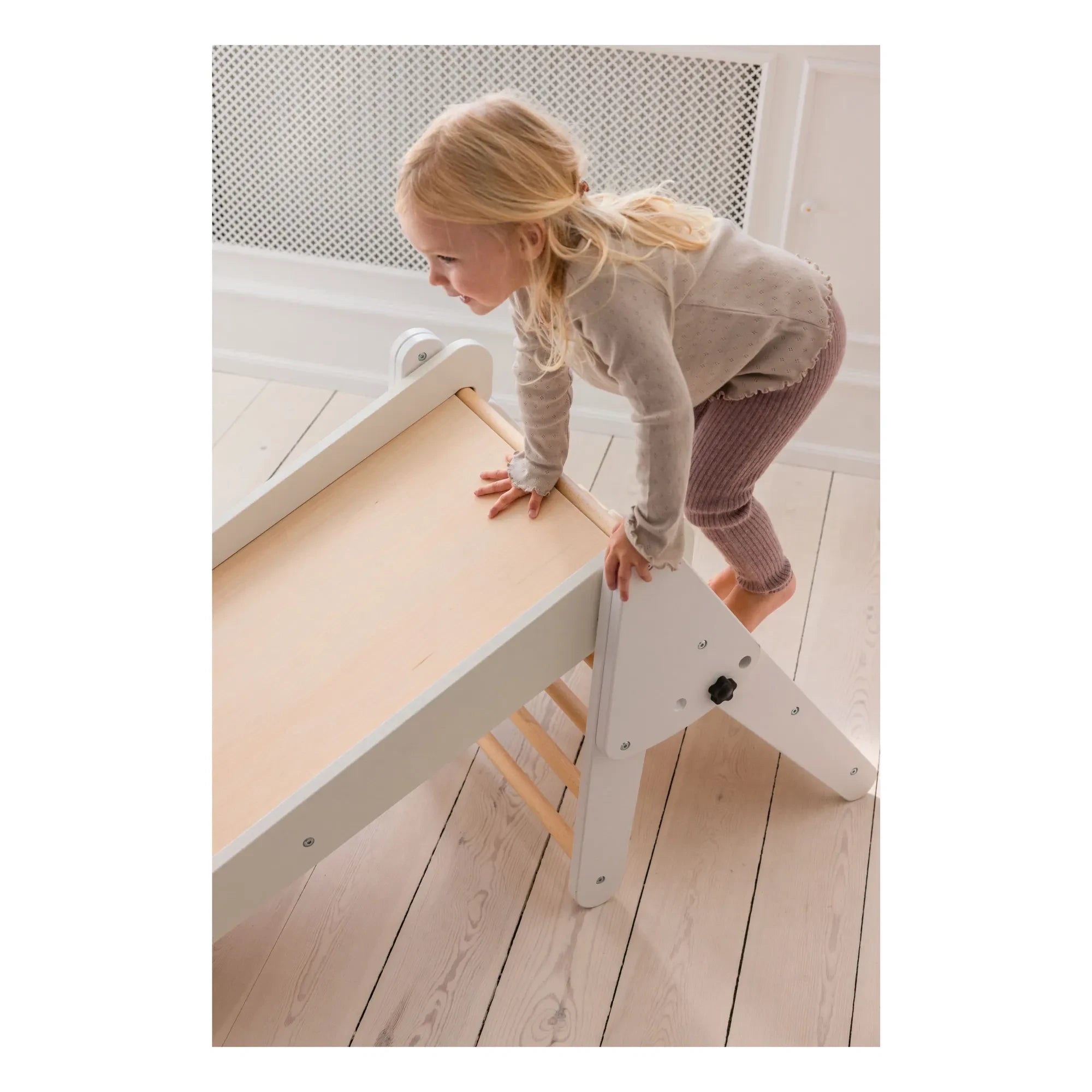 Sebra – 2-in-1 Bettrutsche | Weiß