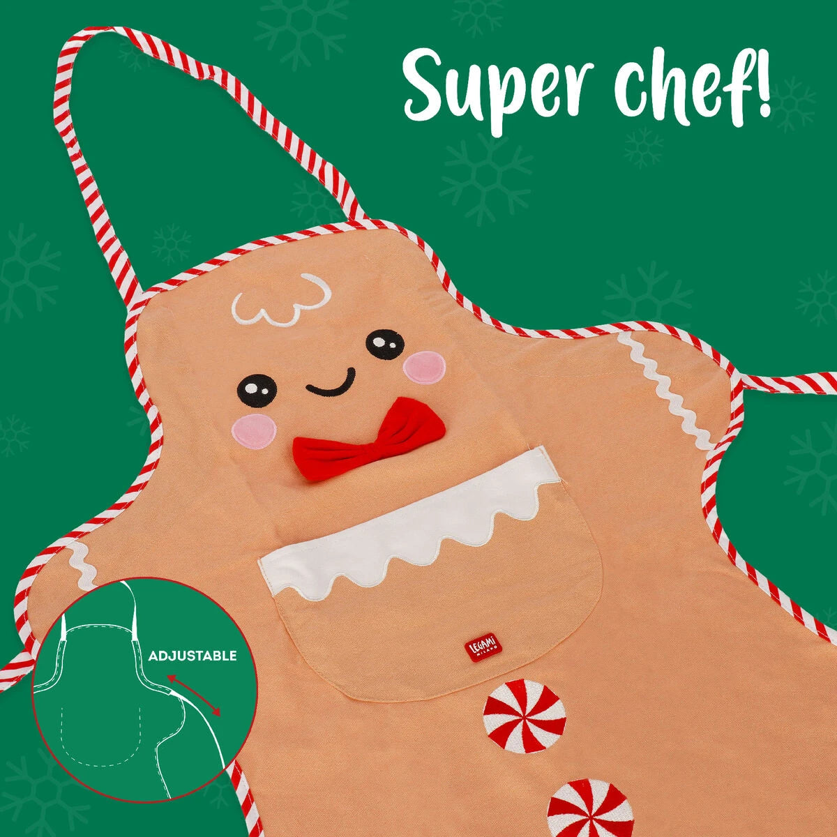 Legami - Gingerbread Noël Küchenschürze - Super Chef