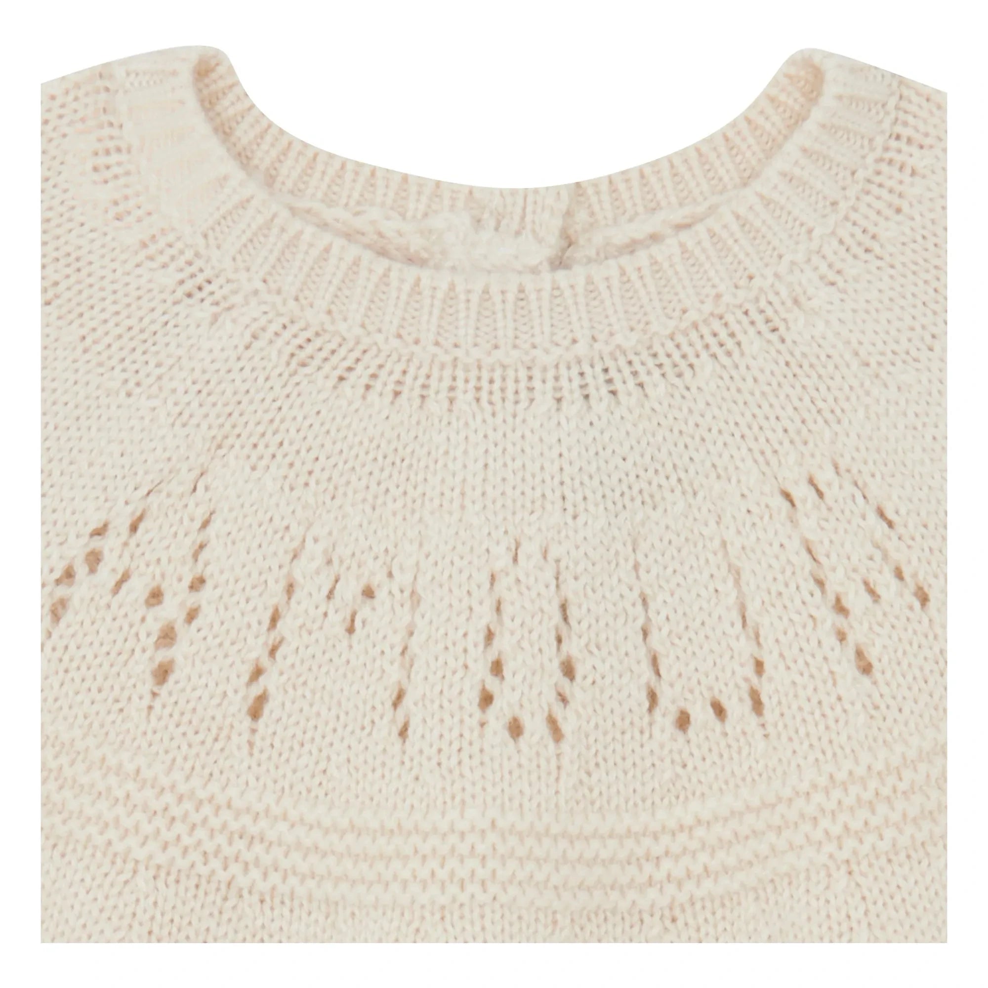Bonton - Lalaland Merino-Woll-Strampler | Ecru