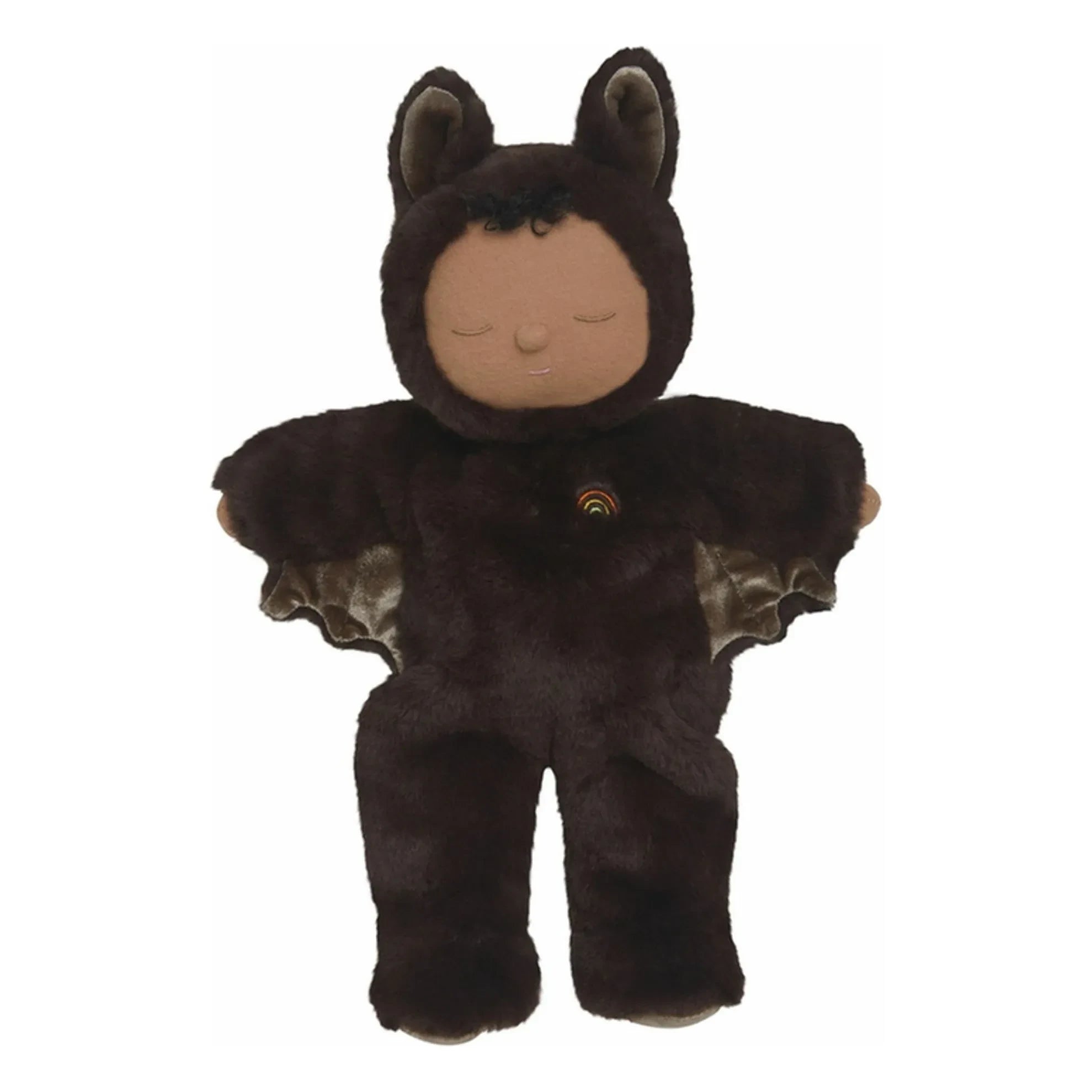 Olli Ella - Kuscheliges Dinkum Fledermaus-Baby | Schwarz