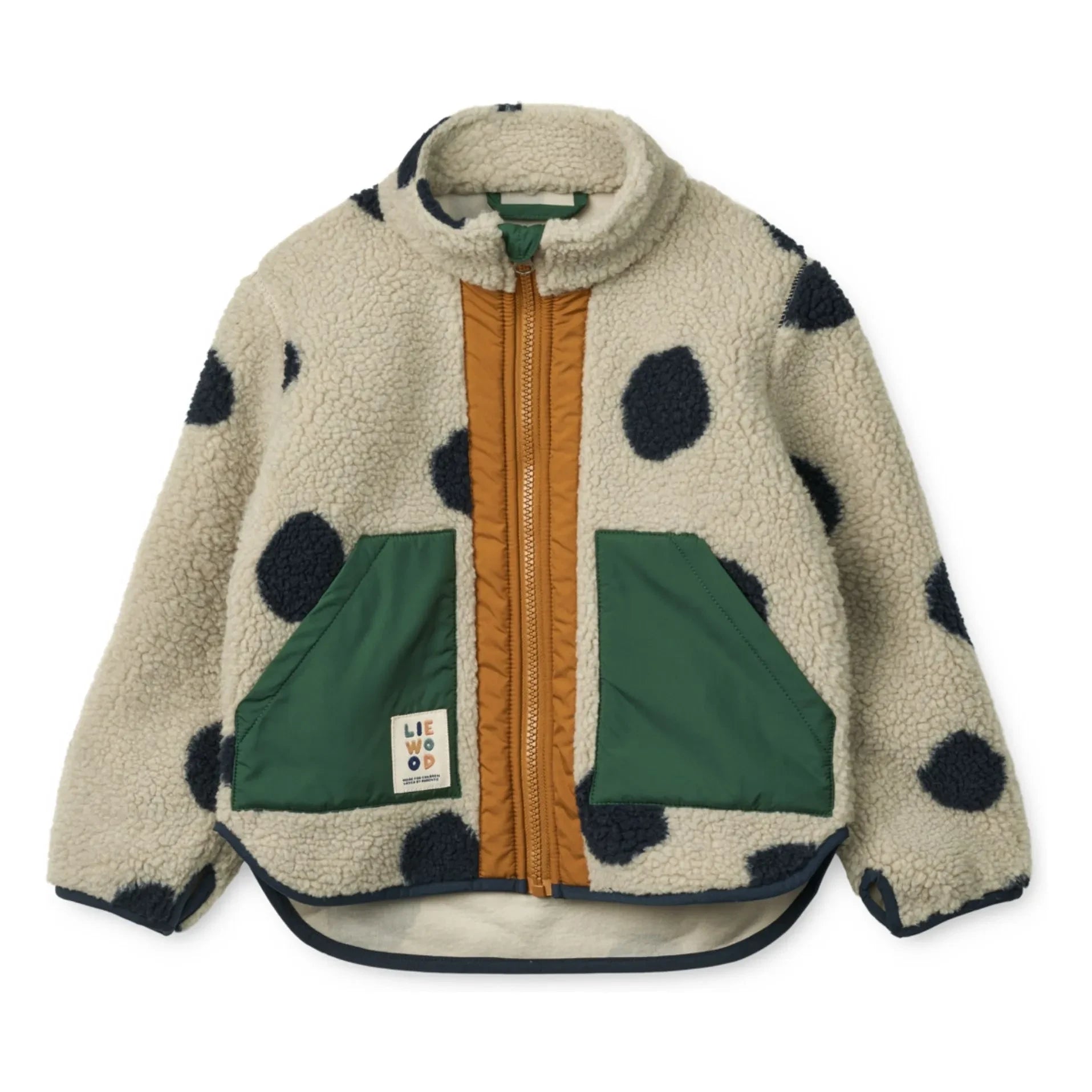 Liewood - Noam Recycelter Faser-Fleece-Mantel | Ecru