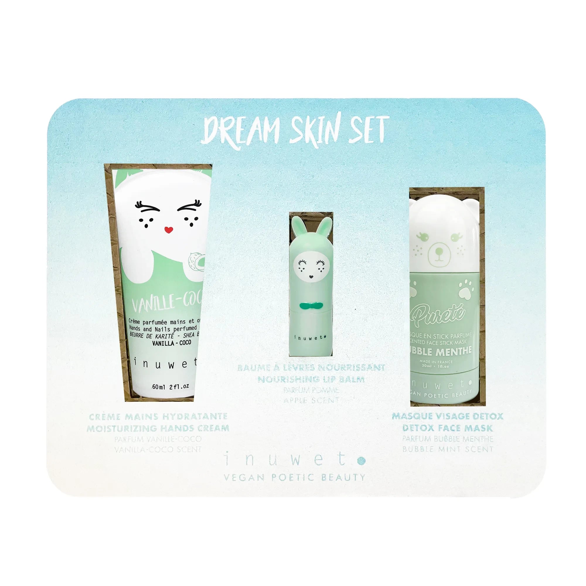 Inuwet - Dream Aqua 3er Pflegeset